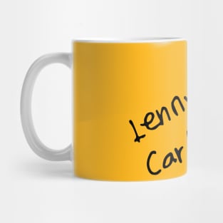 Lenny = White, Carl = Black (Homer, Tattoo) Mug